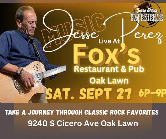 Fox's Restaurant & Pub - September 27, 2025 at 6 PM - 9 PM