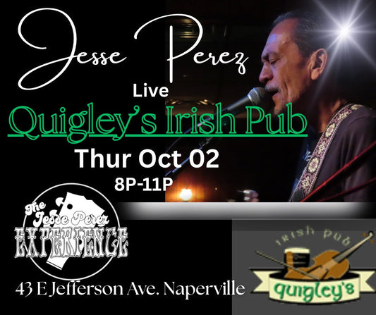 Quigley's Irish Pub - October 2, 2025 at 8 PM - 11 PM