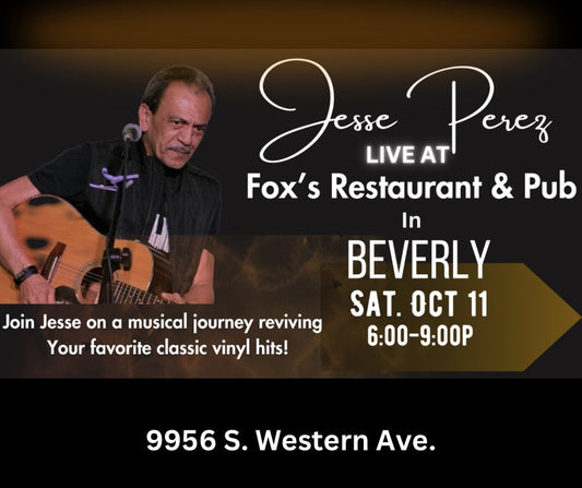 Fox’s Restaurant & Pub - October 11, 2025 at 6 PM - 9 PM