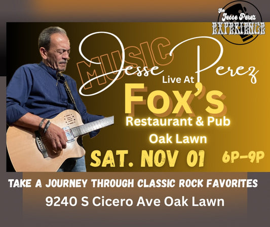 Fox's Resaurant & Pub - November 1, 2025 at 6 PM - 9 PM