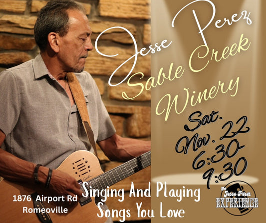 Sable Creek Winery - November 22, 2025 at 6:30 PM - 9:30 PM