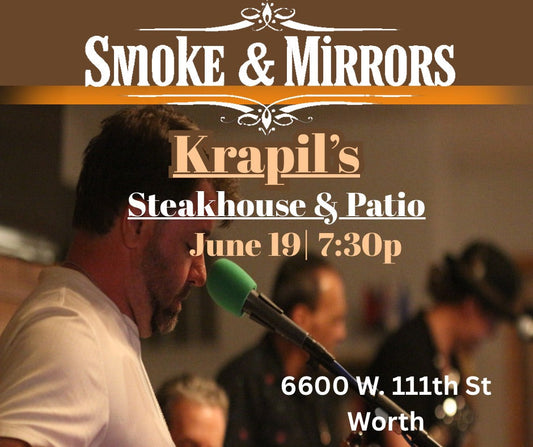Krapil’s Steakhouse & Patio - Friday, June 19, 2026 at 7:30 PM – 10:30 PM