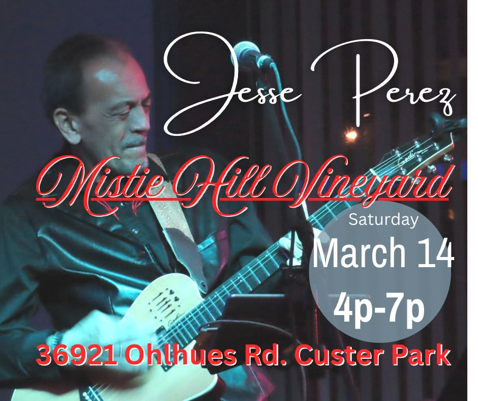 Mistie Hill Vineyard – Essex - Saturday at 4 PM – 7 PM