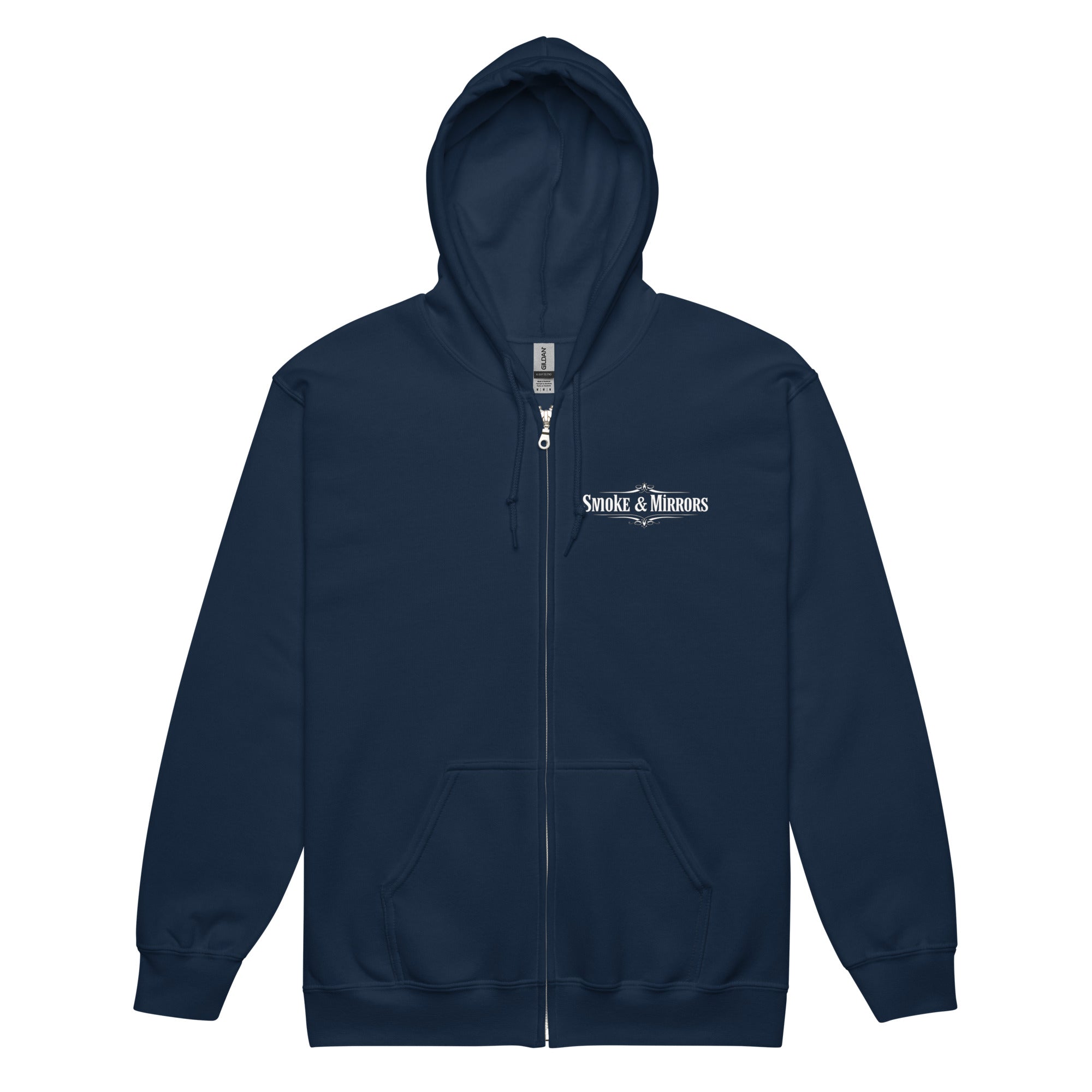 The Smoke & Mirrors Experience Zip Hoodie – Classic Comfort